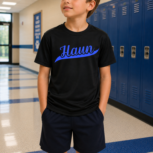 HAUN SPORT UNISEX YOUTH DRI-FIT SHIRT
