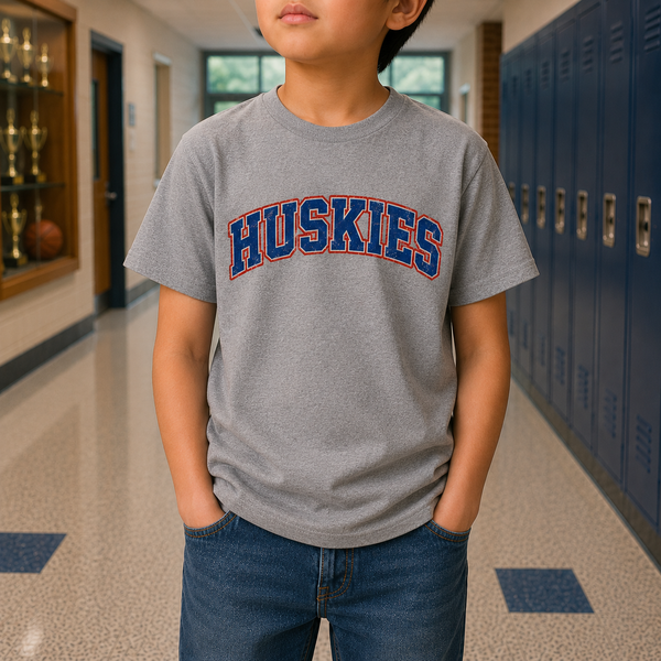HUSKIES VINTAGE UNISEX T-SHIRT