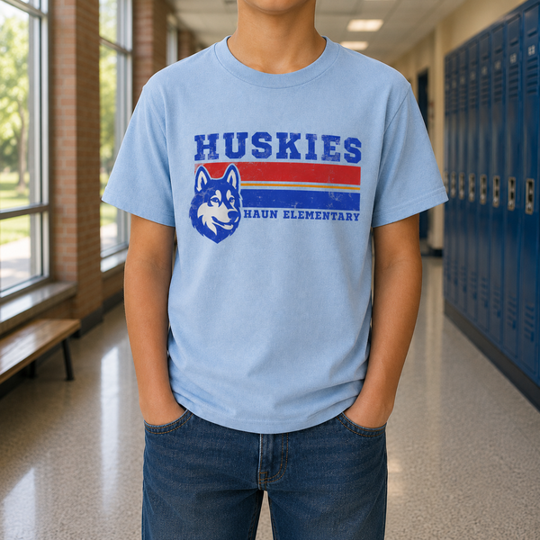 HUSKIES STRIPE UNISEX T-SHIRT